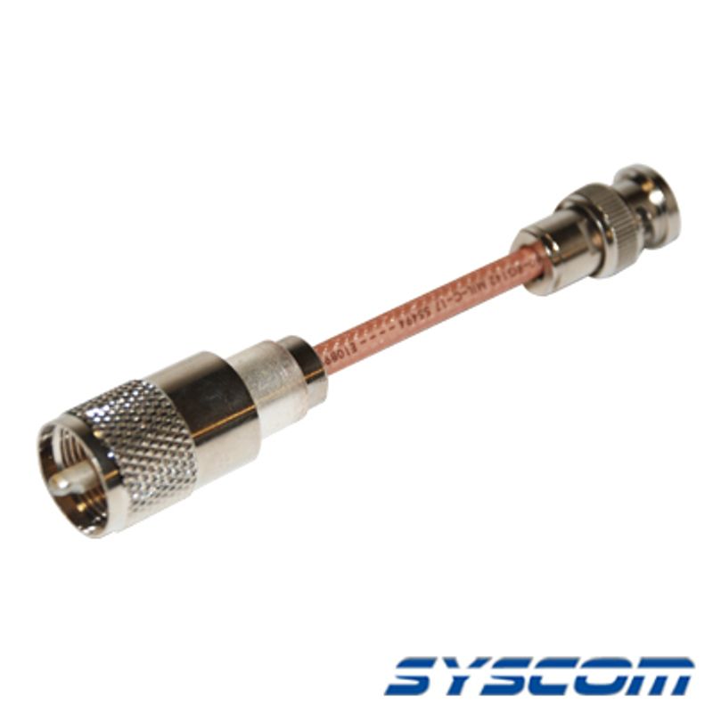 Cable Rg142 Con Conectores Bnc Macho Uhf Pl259 Macho