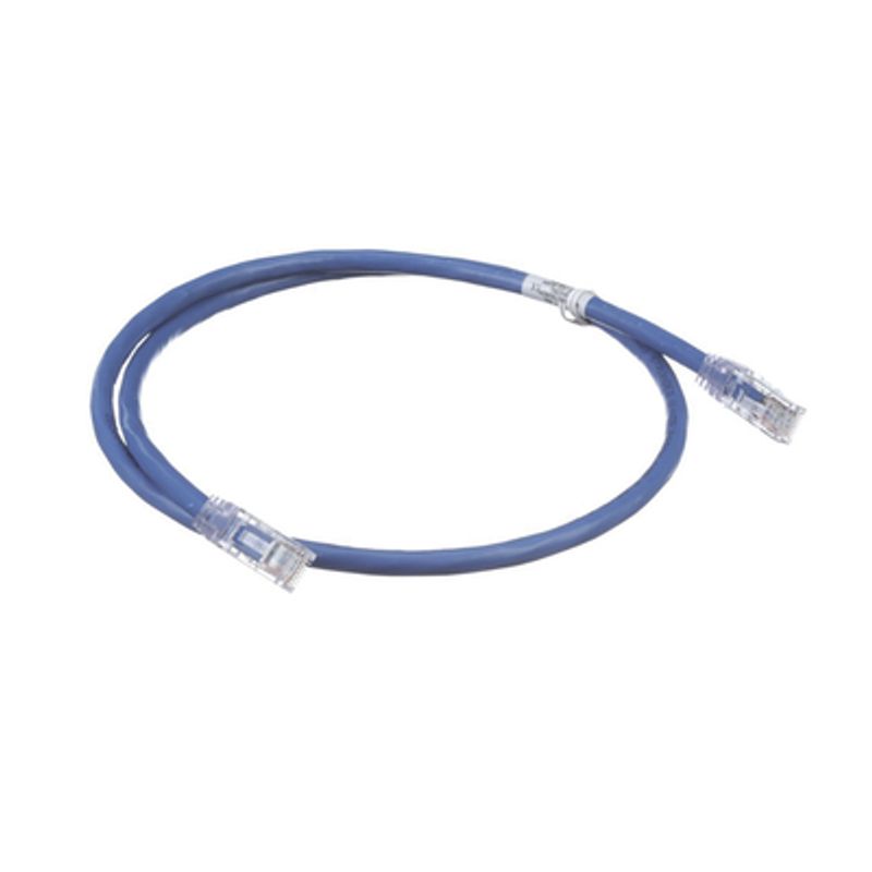 PANDUIT UTP6AX1BU Cable De Parcheo Utp Cat6a 24 Awg Cm Color Azul 1ft