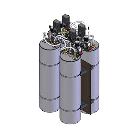 combinador sinclair 4 canales 148174 mhz cav de 7 montaje rack 19 125 watt n hembras