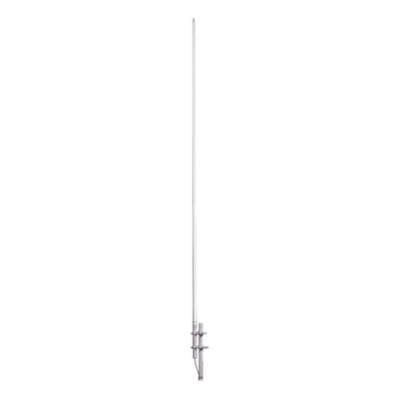 Antena Colineal De Fibra De Vidrio Para Base 171175 Mhz 6 Db 500 Watt N Hembra Incluye Montaje De Dos Abrazaderas Dobles.