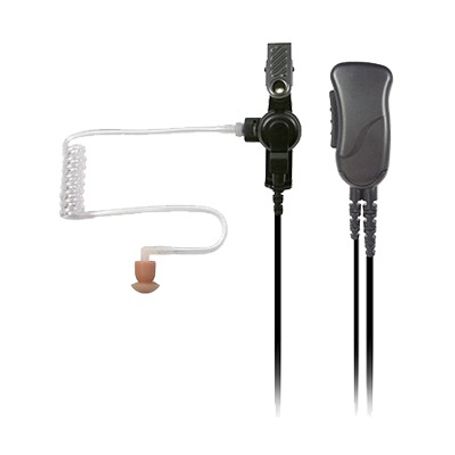 Micrófono De Solapa Con Audifono Discreto P/ Hyt Tc610p/ Tc780/ Pd702/ Pd706/ Pd782/ Pd785/ Pd786/ Pt580.