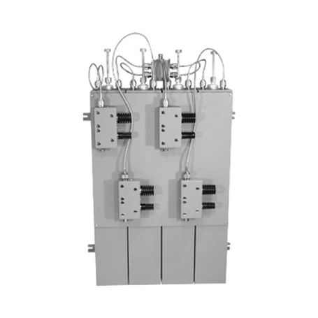 combinador 148174 mhz para 4 canales 125 watt 200 khz min sep entre txtx aisladores dobles conectores n hembra