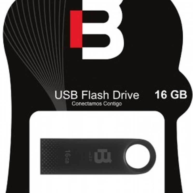 Memoria USB Blackpcs HS2108BL16 Negro 16 GB TL1 