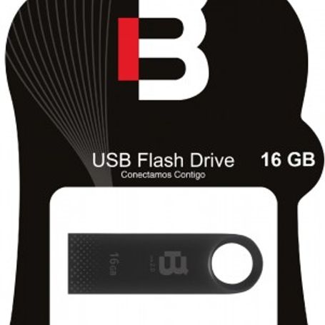 Memoria USB Blackpcs HS2108BL16 Negro 16 GB TL1 