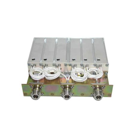 Duplexer Móvil Para 148160 Mhz  6 Cavidades 4.5 A 10 Mhz De Sep. 50 Watt Conectores N Hembras .