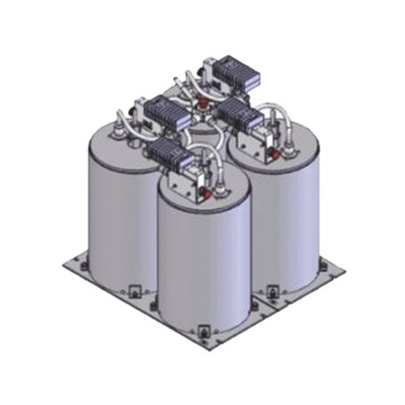 Combinador Sinclair 4 Canales 430470 Mhz Montaje En Rack 19 100 Khz 125 Watt N Hembras.