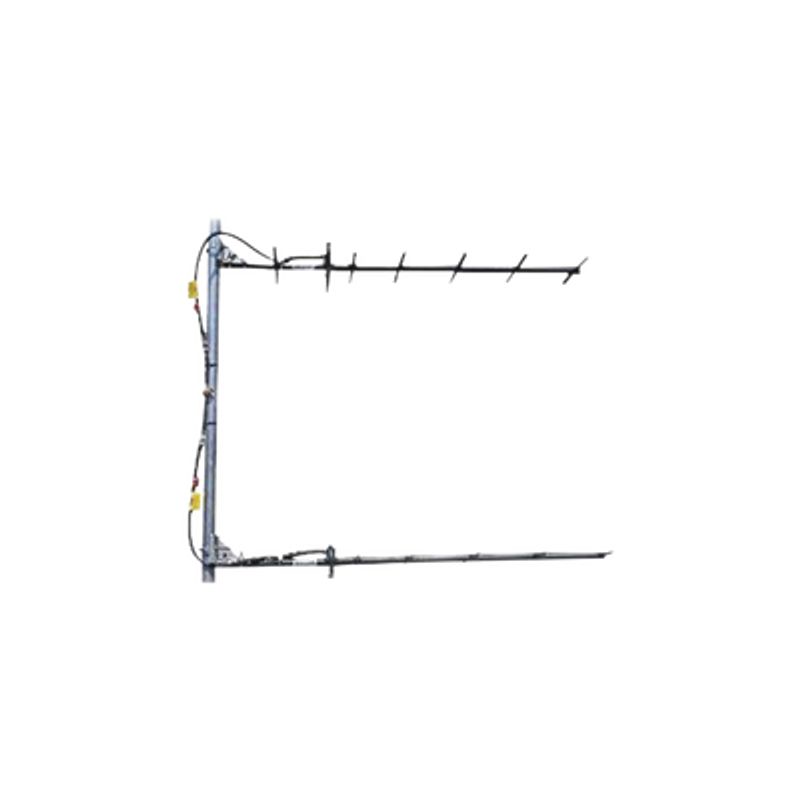 Antena Yagi Doble Direccional De 7 Elementos 403430 Mhz 12.5 Db 27 Mhz 250 Watt N Hembra.