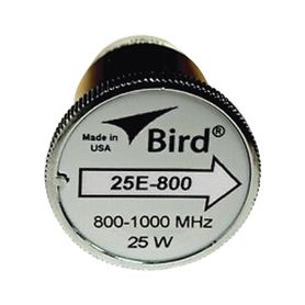 elemento de 25 watt en linea 78 para wattmetro bird 43 en rango de frecuencia de 800 a 1000 mhz