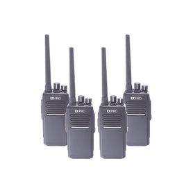 kit de cuatro radios tx680av y dos cargadores adicionales