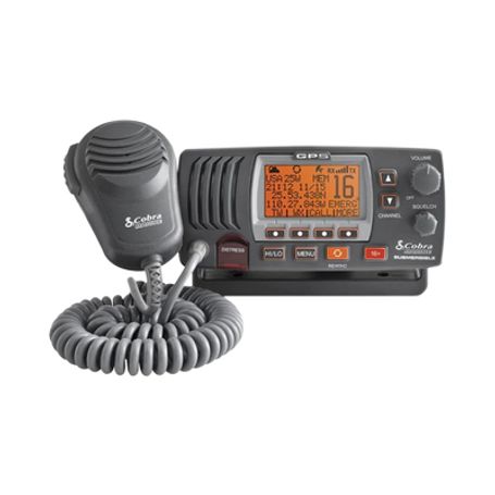 Radio Móvil Marino Vhf Clase D Con Función De Megafonia Y Grabador Automático De 20 Segundos De Audio Recibido. Cuenta Con Los C
