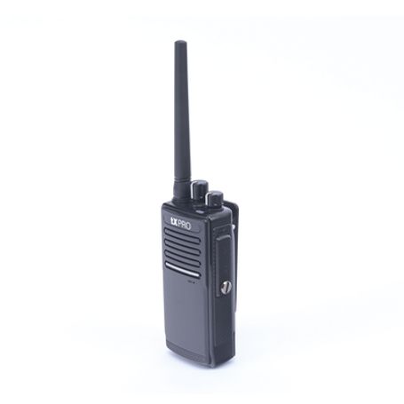 Radio Portátil Uhf 400512 Mhz Digital Dmr Y Analógico 5 W Incluye Antena Bateria Cargador Y Clip  16 Canales Preconfigurados