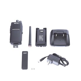 radio portátil uhf 400512 mhz digital dmr y analógico 5 w incluye antena bateria cargador y clip  16 canales preconfigurados207