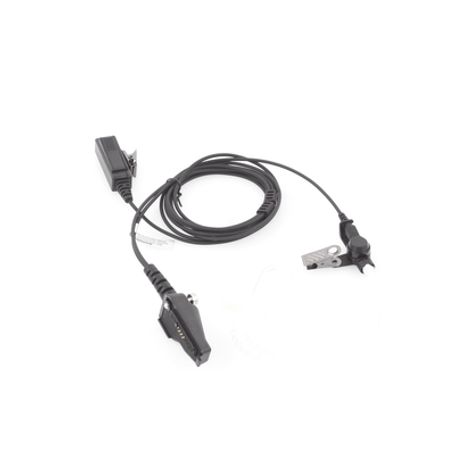 micrófono de solapa de 2 hilos para kenwood serie 80 90 140 180 nx200 41068915