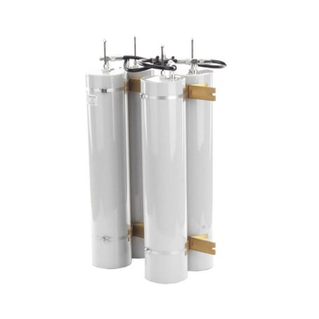 Duplexer Pasabandarechazo De Banda 148174 Mhz 4 Cavidades (5dia.) 600 Khz 1.5 Db 350 Watt N Hembras.