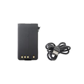 bateria liion con puerto mini usb 2000mah para radios kenwood tk21403140216031602360336021703170nx220320 con cargador microusb 