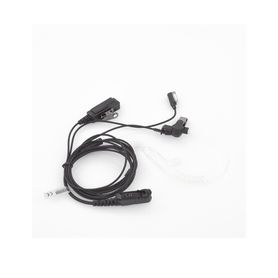 micrófono de solapa de 3 hilos para radios dp24002600 xpr33003500 dp3441 xir p6600p6620e8608e8600 dep550570 dgp8050 elite xir e