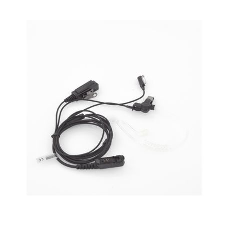 Micrófono De Solapa De 3 Hilos Para Radios Dp2400/2600 Xpr3300/3500 Dp3441 Xir P6600/p6620/e8608/e8600 Dep550/570 Dgp8050 Elite 