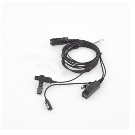 Micrófono De Solapa De 3 Hilos Para Radios Dp2400/2600 Xpr3300/3500 Dp3441 Xir P6600/p6620/e8608/e8600 Dep550/570 Dgp8050 Elite 