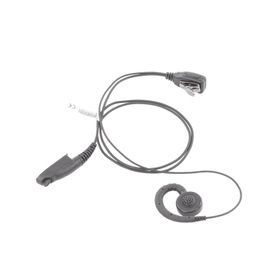 micrófono de solapa con audifono ajustable al oido para hyt tc610ptc78077018