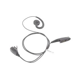 micrófono de solapa con audifono ajustable al oido para hyt tc610ptc78077018
