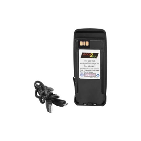 Bateria Liion 1600 Mah Liion Con Clip  Para Radio Xpr6550