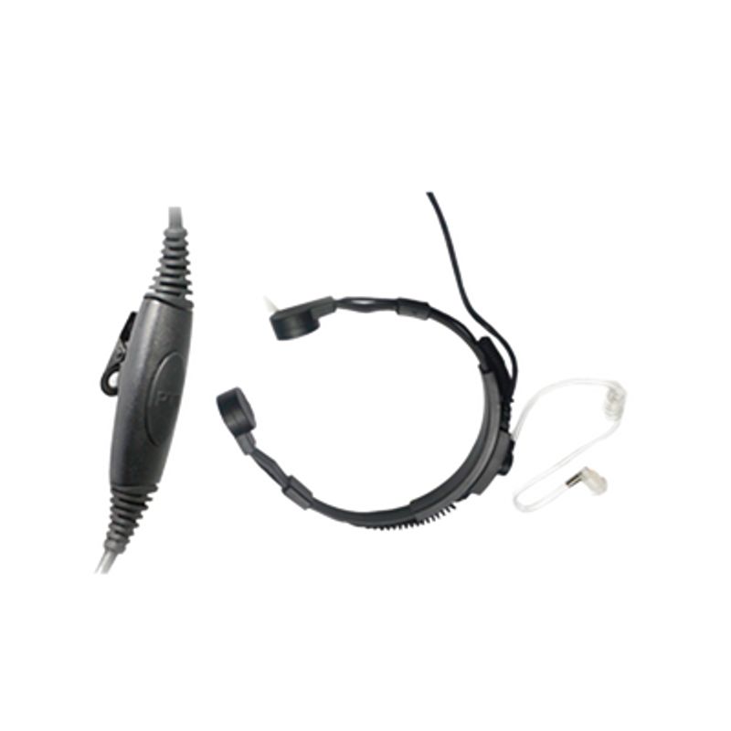 Micrófono De Garganta Uso Rudo Para Radios Motorola Xir P6600/6620xir P8668/8660/8620/8600 Xpr 3300/3500/dep 550/570 Dgp 5050/55