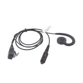 micrófono de solapa con audifono ajustable al oido para radios icom icf50 60 50v 60v 3161 416180933