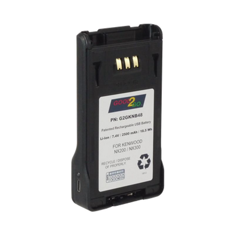 Bateria Liion 2000 Mah  Para Radios Kenwood Nx200/300.