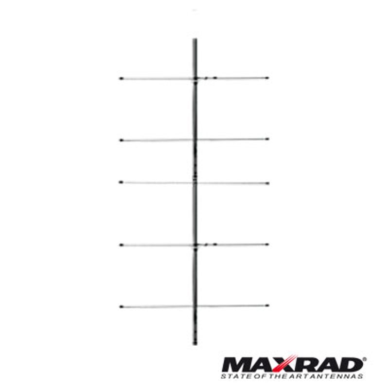 Antena Base Vhf Direccional Rango De Frecuencia 150  174 Mhz (yagi 5 Elementos)