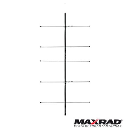 antena base vhf direccional rango de frecuencia 150  174 mhz yagi 5 elementos