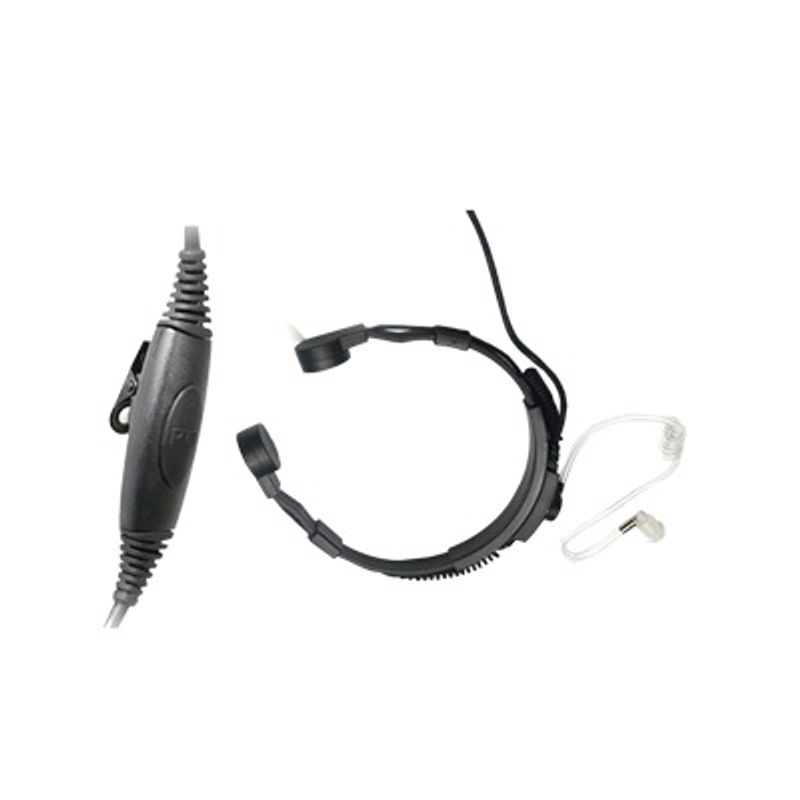 Micrófono De Uso Rudo De Garganta Para Radios Kenwood Tk480/2180/3180 Nx200/300/410/5000