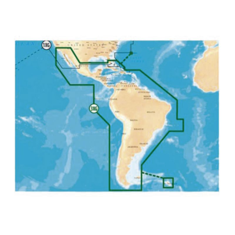 mapas navionics gold xl9 3xg del caribe centro y sudamérica161725 mapas navionics gold xl9 3xg del caribe centro y sudamérica161725