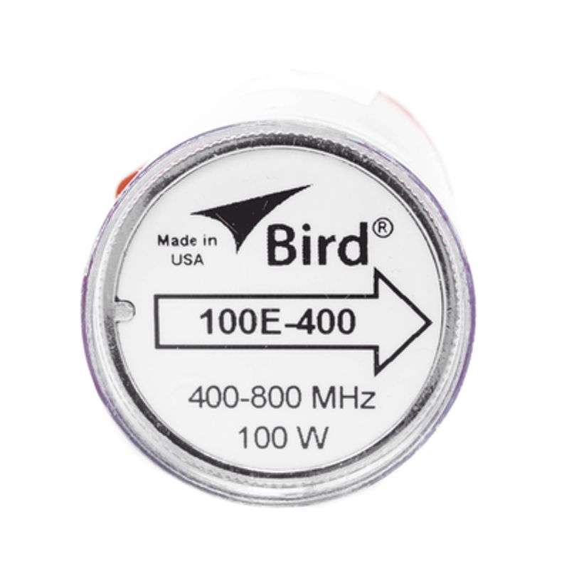Elemento De 100 Watt En Linea 7/8 Para Wattmetro Bird 43 En Rango De Frecuencia De 400 A 800 Mhz.
