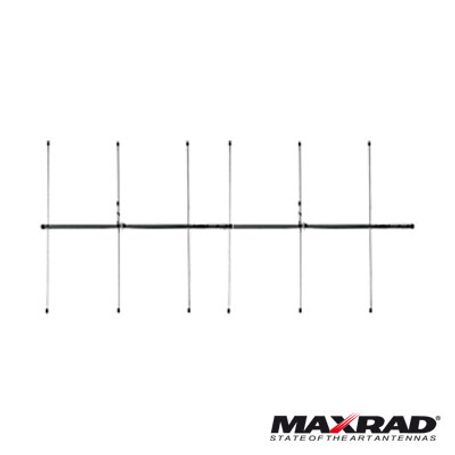 antena base vhf direccional rango de frecuencia 132  150 mhz yagi 6 elementos