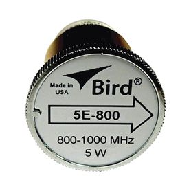 elemento de 5 watt en linea 78 para wattmetro bird 43 en rango de frecuencia de 800 a 1000 mhz