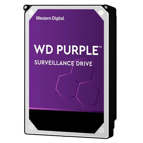 Western Wd10purz  Disco Duro De 1tb Purple/ Especial Para Videovigilancia/ Trabajo 24/7/ Interface Sata 6 Gb/s/ Hasta 64 Cámaras
