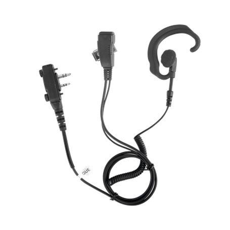 Micrófono De Solapa Estilo Gancho P/ Icom Icf1000/2000