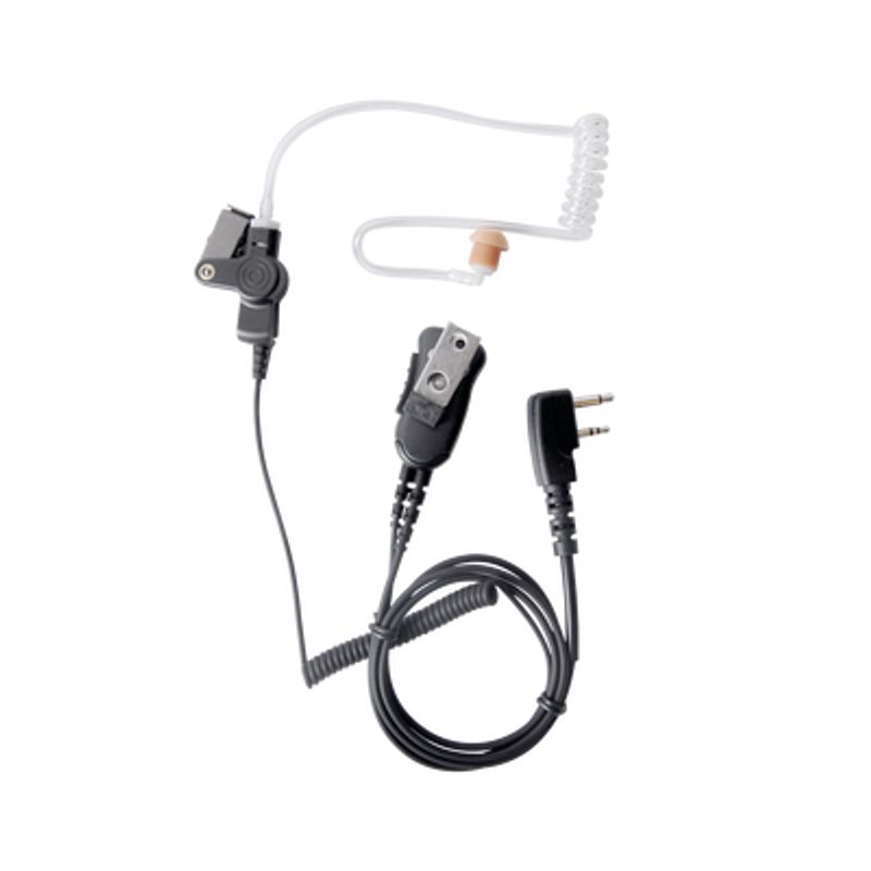 Micrófono De Solapa Con Audifono Discreto P/ Icom Icf3g/ Icf4g/ Icf3gs/ Icf4gs/ Icf3gt/ Icf4gt/ Icf4021.