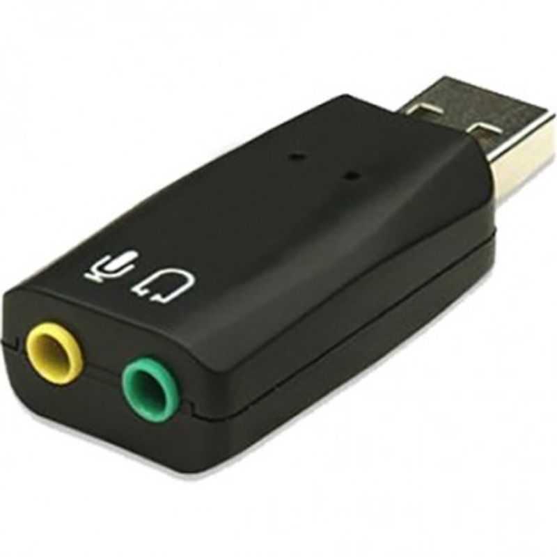 Convertidor USB a Audio BROBOTIX USB Negro TL1 