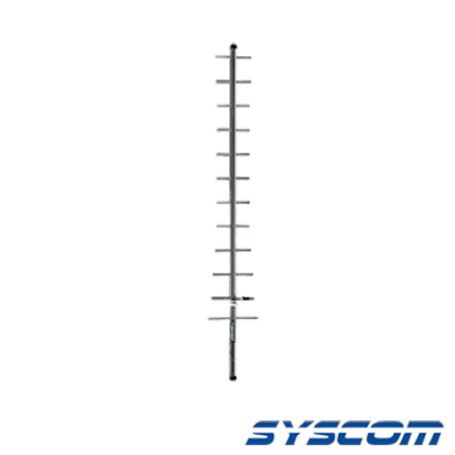 antena base direccional rango de frecuencia 824  896 mhz yagi 12 elementos