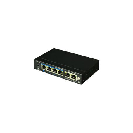 Utepo Utp3gsw04tp60  Switch  Gigabit  Poe / No Administrable / 4 Puertos  Poe  Gigabit / 2 Puertos  Gigabit Rj45 / Modo Cctv /  