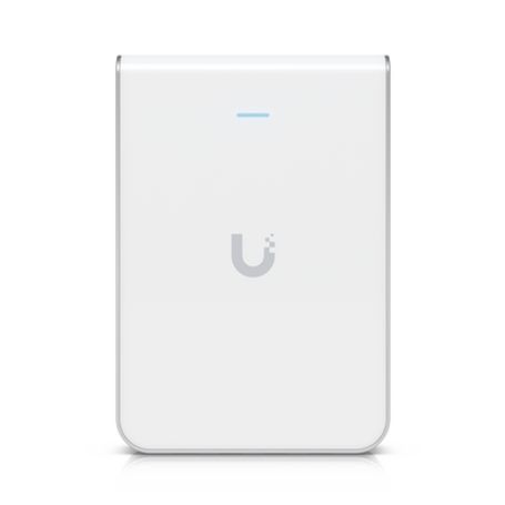 access point unifi u6 in wallmontaje ppared wifi 6 24 y 5 ghz hasta 53 gbps 1 pto poe in 4 ptos secundarios 1 poe out214386