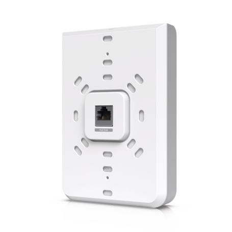 Access Point Unifi U6 In Wall/montaje P/pared Wifi 6 2.4 Y 5 Ghz Hasta 5.3 Gbps 1 Pto Poe In 4 Ptos Secundarios (1 Poe Out)