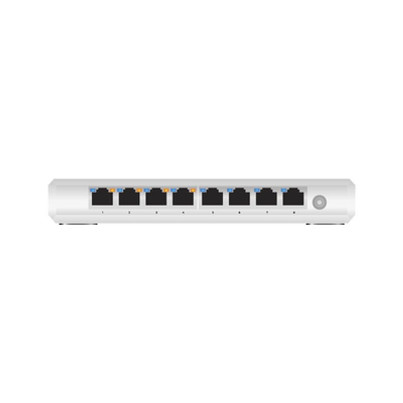 Switch Gigabit Poe Administrable / 8 Puertos 10/100/1000 Mbps (4 De Ellos Poe 802.3af/at) / Hasta 60w / Administración Nube Grat