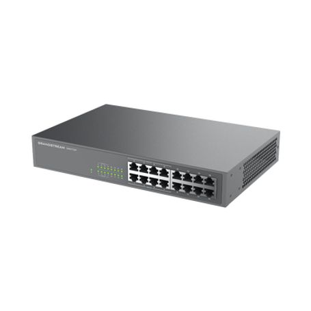 Switch Poe 16 Puertos Gigabit No Administrable / 8 Puertos 10/100/1000 Mbps / 8 Puertos Poe / Hasta 145w