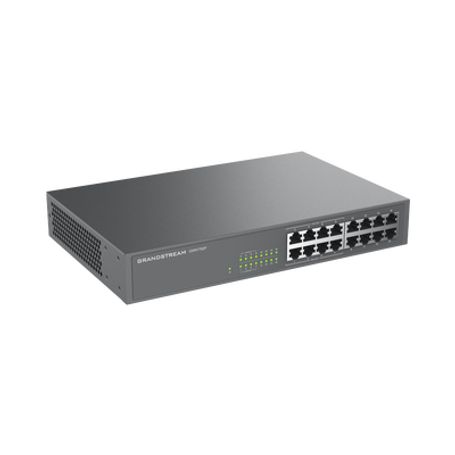 Switch Poe 16 Puertos Gigabit No Administrable / 8 Puertos 10/100/1000 Mbps / 8 Puertos Poe / Hasta 145w