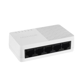 switch no administrable de 5 puertos para escritorio  fast ethernet  10  100 mbps  diseno compacto y estetico