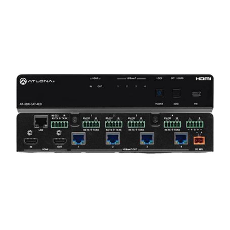 Amplificador De Distribución De Alto Rango Dinámico (hdr) Con Una Entrada Hdmi® Y Cuatro Salidas Hdbaset™