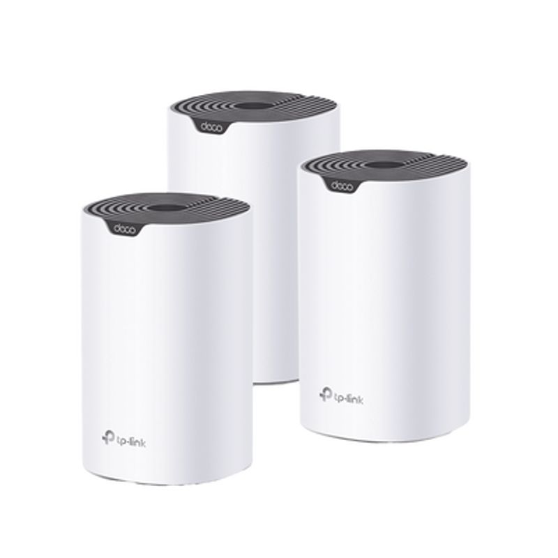 Kit 3 Routers Inalámbricos Mesh Interior Para Hogar / Doble Banda Wifi 5 Ac1900 Mbps / 3 Puerto Gigabit Wan/lan / 3 Antenas Inte