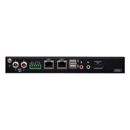 Conmutador Kvm A Través De Ip  Displayport 4k  Puerto Único Con Acceso Compartido Local/remoto 